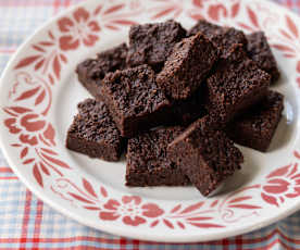 Mandlové RAW brownies