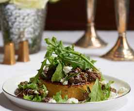 Rosemary Polenta with Mushrooms