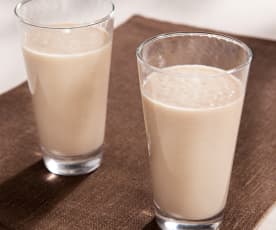 Batido de frutas con avena