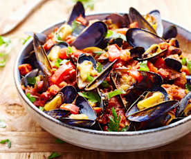 Moules à l'espagnole