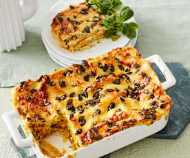 Möhren-Wirsing-Lasagne