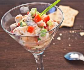 Ceviche de camarón