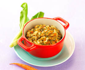 虾仁番茄乌冬面(13~18个月辅食)