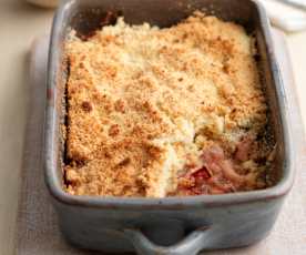 Rebarborový crumble