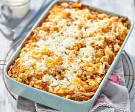 Gyros-Weißkohl-Auflauf