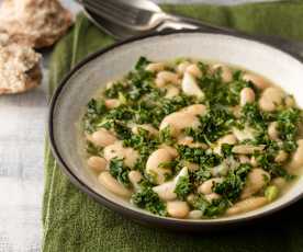 Garlic and White Bean Stew