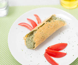 Dip de espinaca y alcachofa