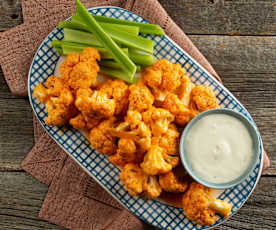 Bouchées de chou-fleur à la sauce buffalo