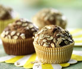 Banana and Oat Muffins