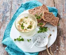 Pastinakenpüree mit Lachs