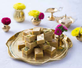 Besan ki burfi