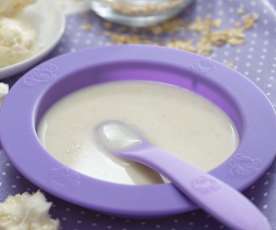 Květáková polévka s vločkami