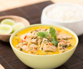 Thai chilli chicken and basil