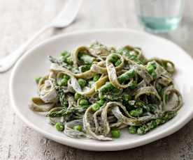 Asparagus and Pea Pasta