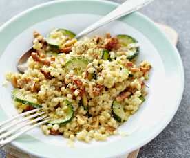 Risotto d'orge perlé méditerranéen