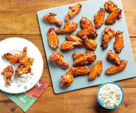 Bourbon-Glazed Chicken Wings