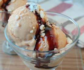 Helado de caramelo