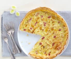 Quiche au poireau