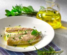 Branzino al sale aromatico