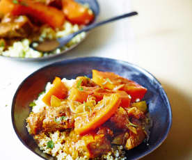 Tajine de veau aux courges