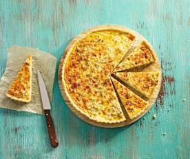 Tarragon Chicken Quiche