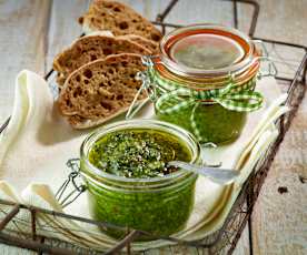 Pesto with Rocket and Chilli