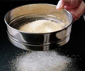 Harina sin gluten para panadería