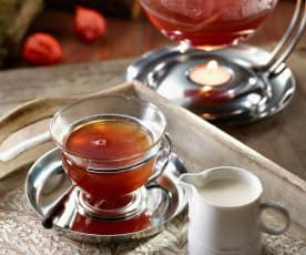 Masala-Tee mit Cashewmilch