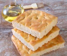 Focaccia all'olio extravergine di oliva