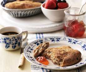 Pains de seigle à la banane