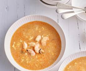 Sopa marinera asturiana