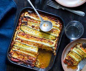 Lasagne sans pâte aux légumes