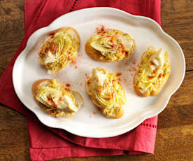 Artichoke Heart Bruschetta