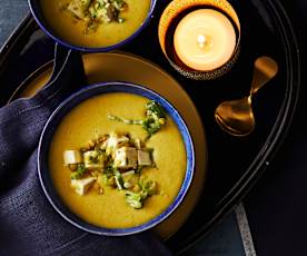 Indische Linsensuppe