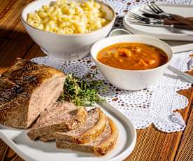 Tafelspitz mit Wurzelsauce