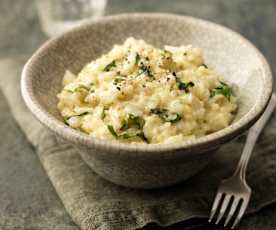 Risotto z cukinią i serem feta