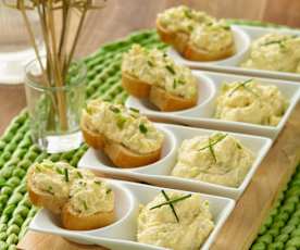 Vaječná pomazánka se šunkou