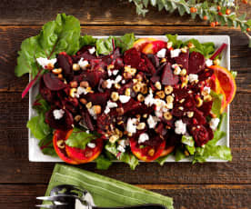 Beet Salad with Blood Orange Balsamic Vinaigrette