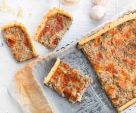 Champignons-Tarte