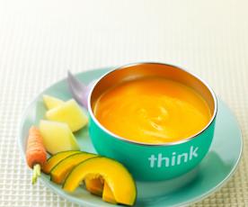 南瓜浓汤(7~9个月辅食)