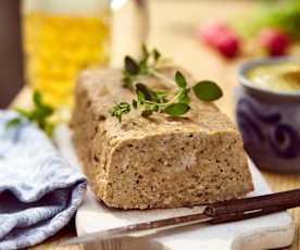 Grober Fleischkäse aus dem Varoma