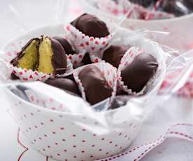 Bombones de mazapán