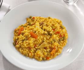 Μεσογειακό ρύζι με λαχανικά