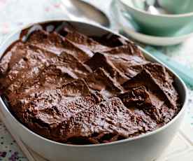 Chocolate Bread and Butter Pudding