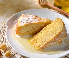 Focaccia dolce alle nocciole