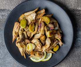 Sous-vide Artichokes