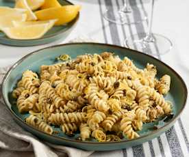 Tuna and Caper Sauce Fusilli