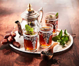 Traditional mint tea