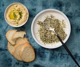Hazelnut dukkah with fennel