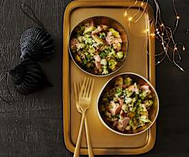 Brokkoli-Wurst-Salat